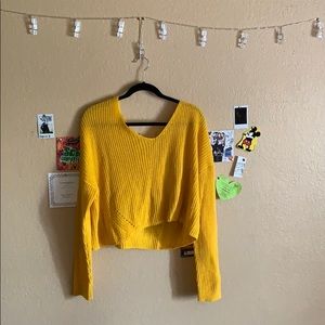 Yellow Sweater